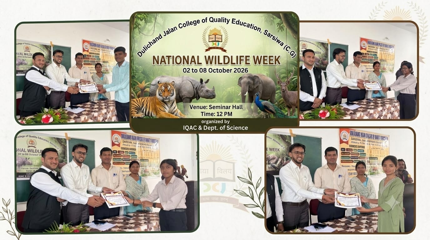 National Wildlife Week 8 October 2026 